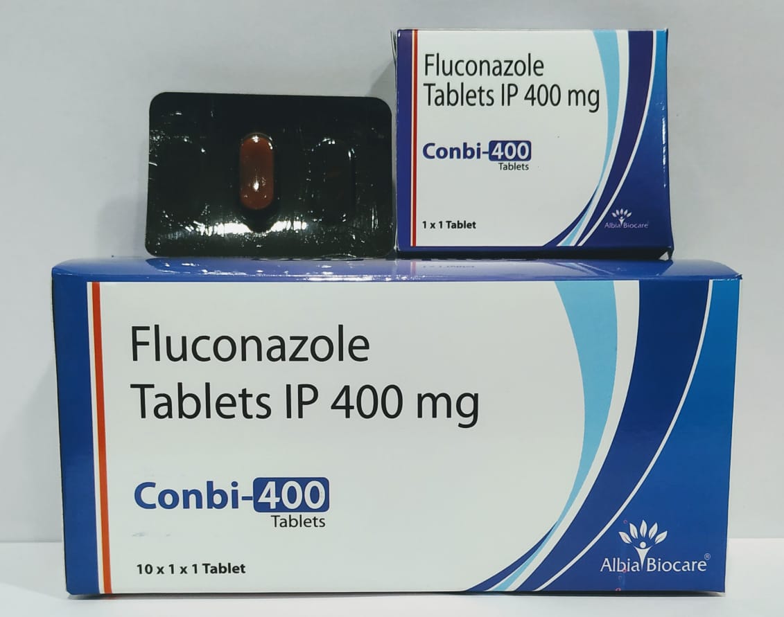 400 mg of fluconazole