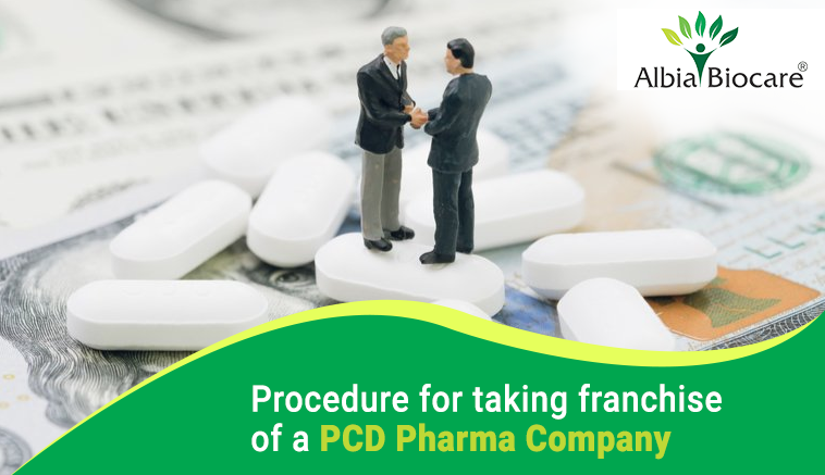 Procedure for taking franchise of a PCD Pharma Company